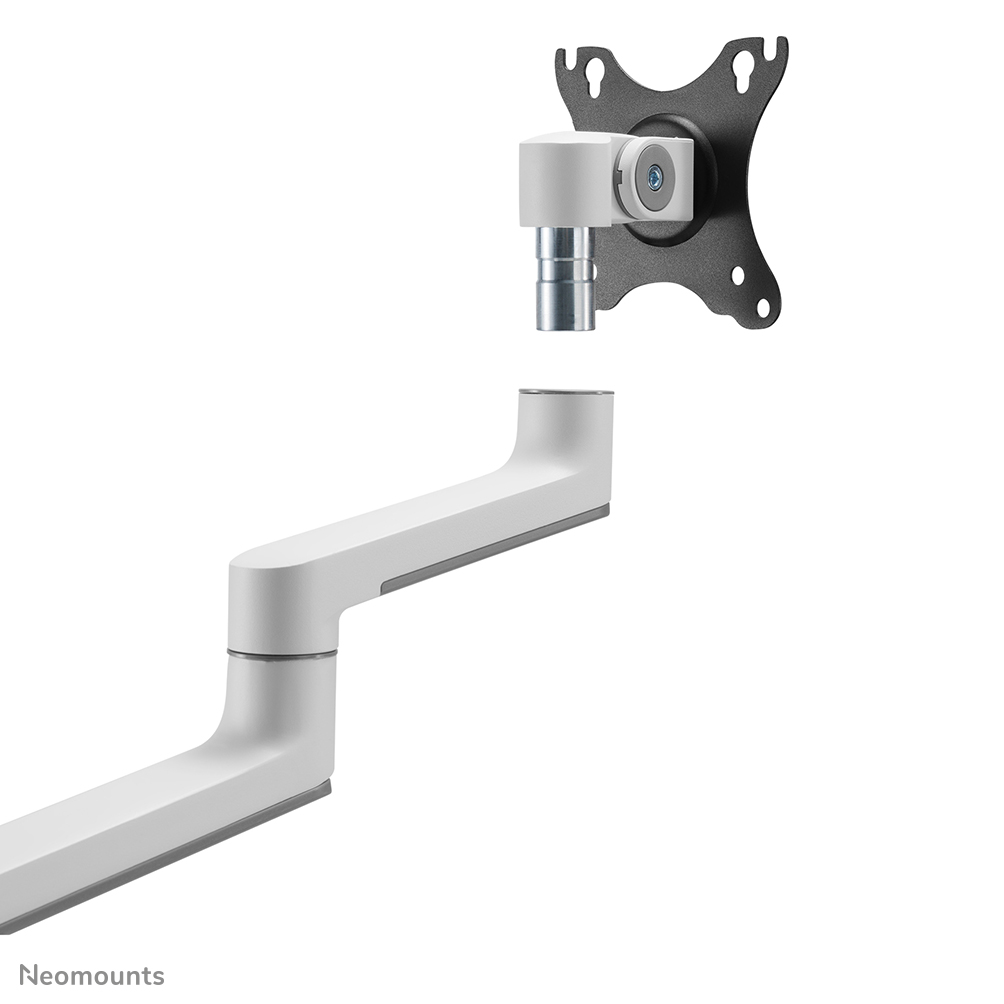Neomounts DS60-425WH1 Braccio per monitor 17-27" - salvaspazio